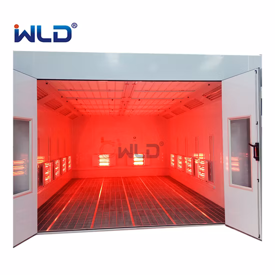 Cabina di verniciatura per auto Wld8200 Cabina di verniciatura Cabina di verniciatura per auto Cabina di verniciatura per auto Cabina di verniciatura/Stanza/Forno/Attrezzatura/Macchina CE