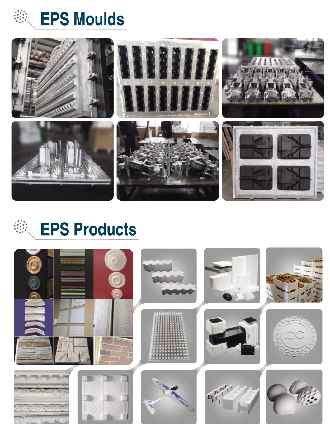 EPS Mold for Molded Products for Shape Moulding Machine