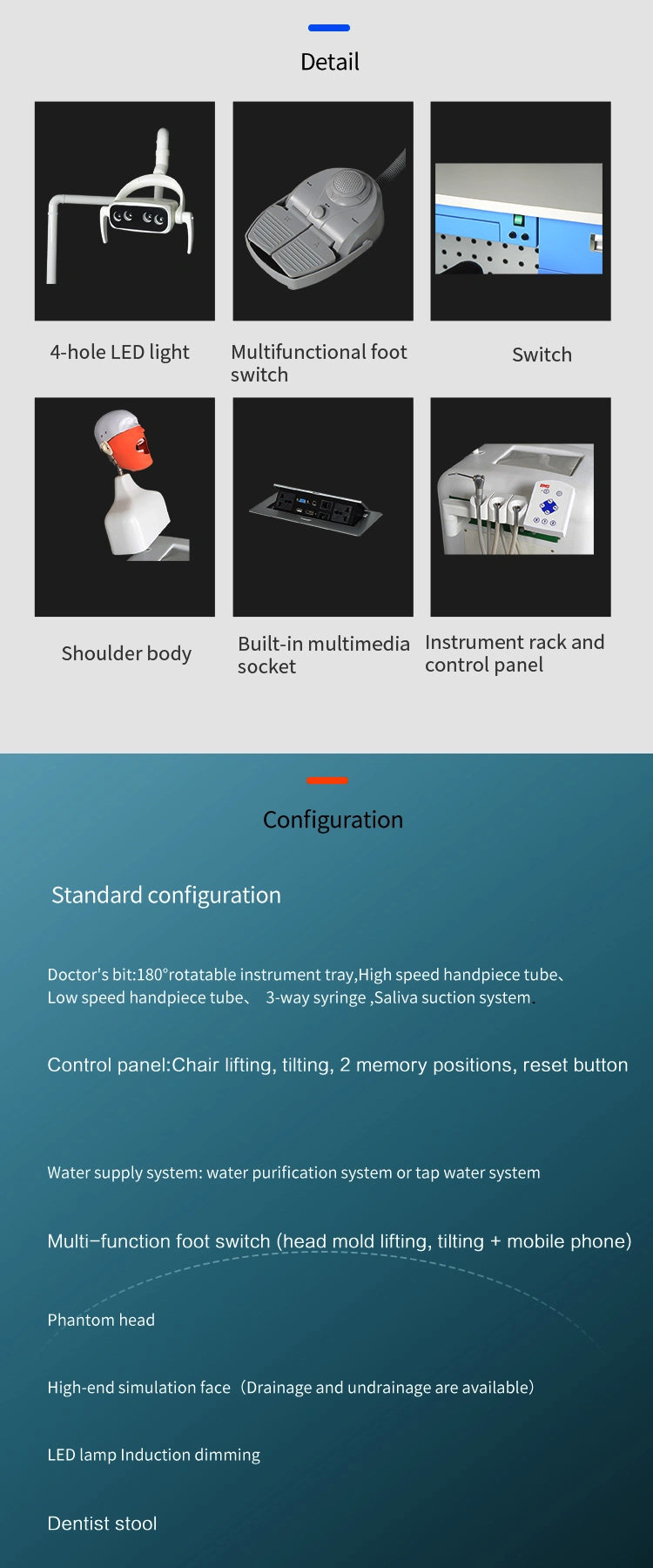 High-Quality Dental Simulation in Teaching Auxiliary Equipment