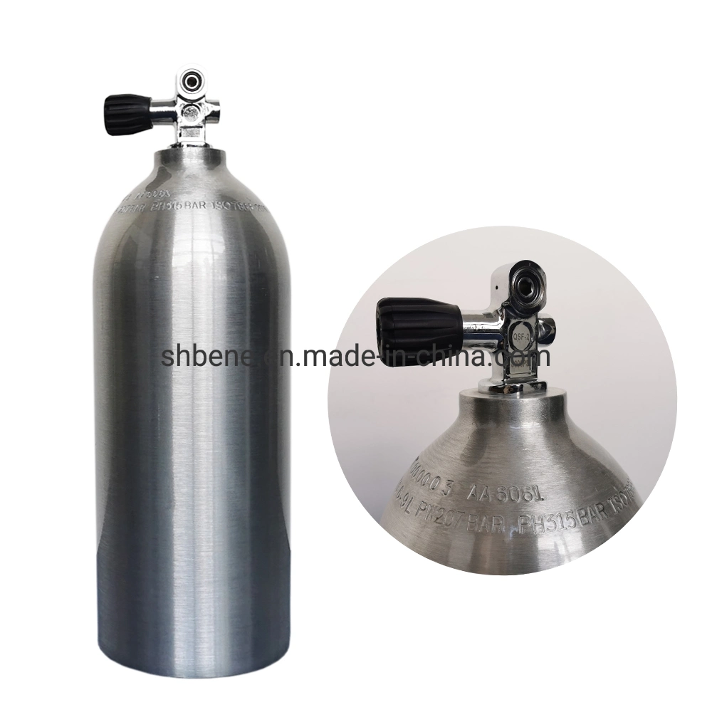 Good Quality Scuba Air Cylinder Diving Tank 12L Carbon Steel Breathing Tank