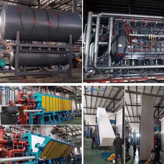 Macchina per la formatura di blocchi in EPS per pannelli sandwich