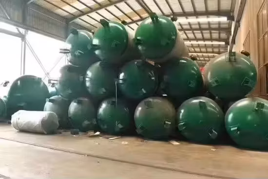 Pezzi di ricambio per compressori d'aria di alta qualità Serbatoio di stoccaggio dell'aria da 0,6 m3 1,0 m3 per compressore d'aria